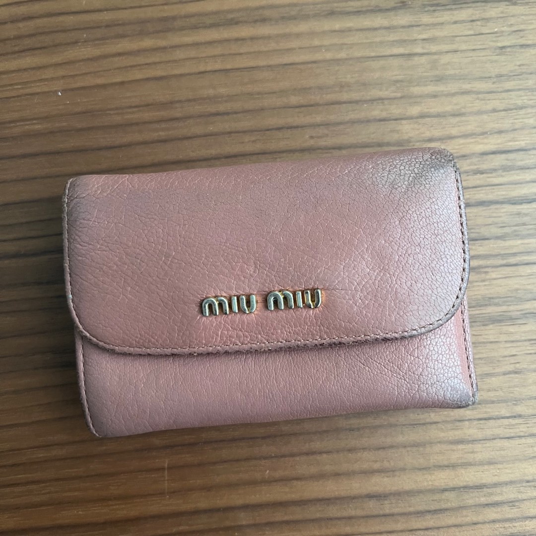 Miu Miu Wallet, Luxury, Bags & Wallets on Carousell