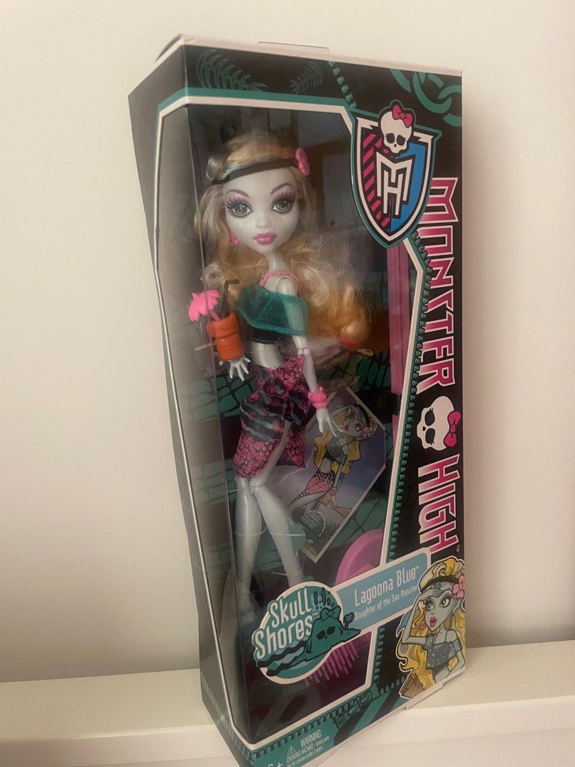 Monster High LAGOONA BLUE Doll Skull Shore Daughter of the Sea Monster Carousell