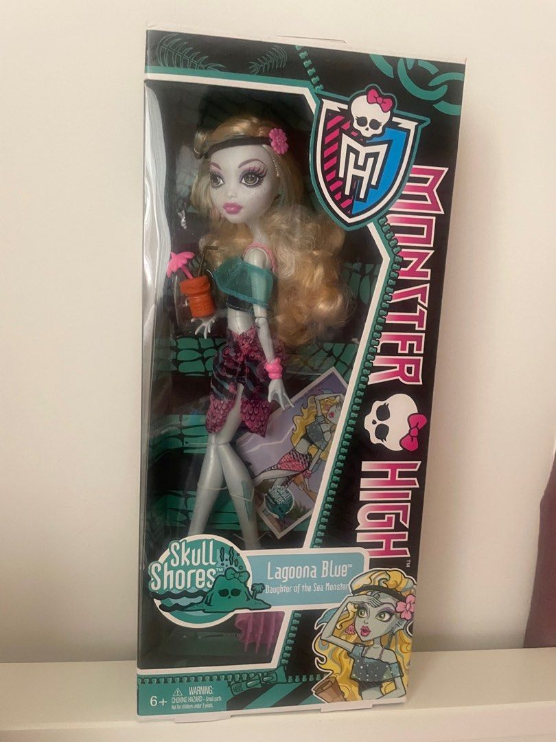 Monster High LAGOONA BLUE Doll Skull Shore Daughter of the Sea Monster Carousell