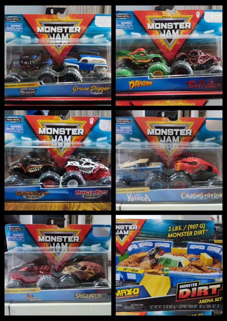 Monster Jam Hot Wheels Monster Trucks, Hobbies Toys, Toys