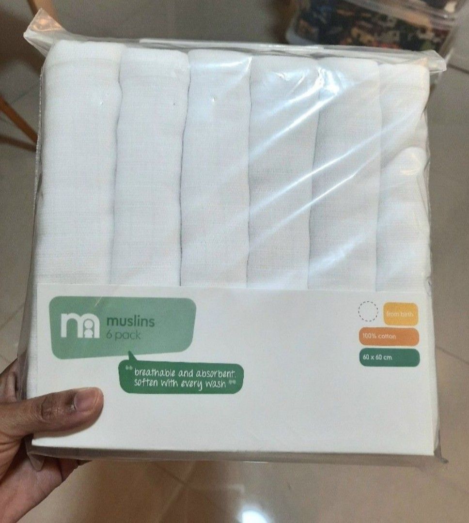 Mothercare new arrivals muslin cloth