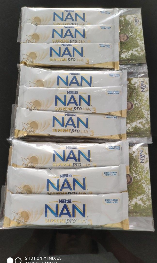 45 bags of NAN Supreme Pro HA 3, Babies & Kids, Nursing & Feeding ...