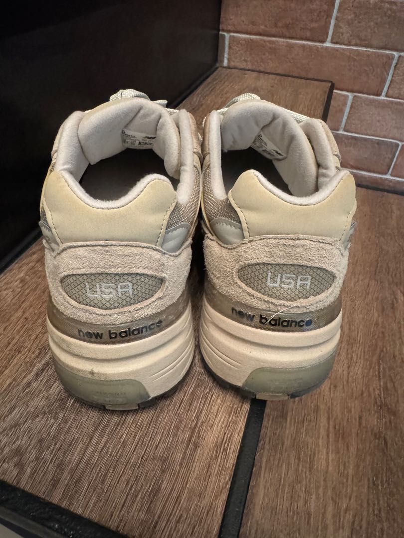 New balance 992 tan with white new arrivals