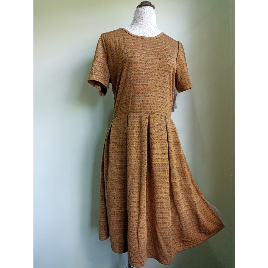 NEW LULAROE PLEATED DRESS XL-XXL, Women's Fashion, Dresses & Sets, Dresses  on Carousell