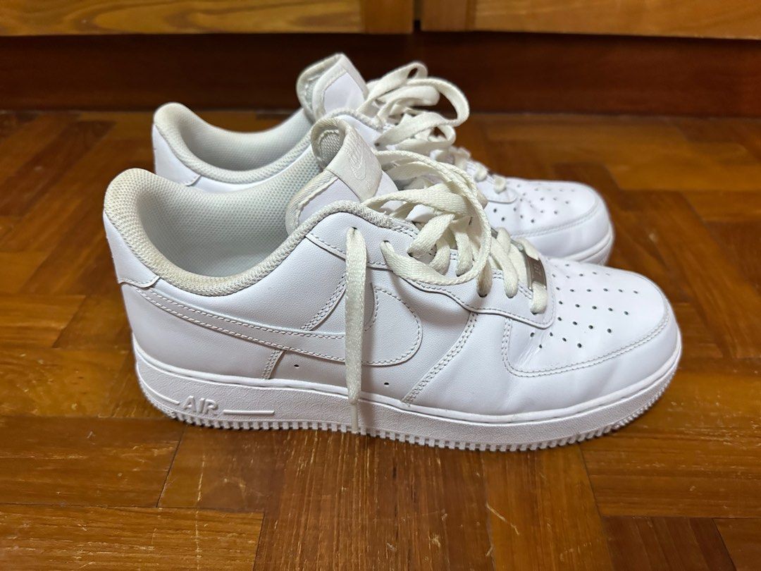 White air force ones size 9.5 hotsell