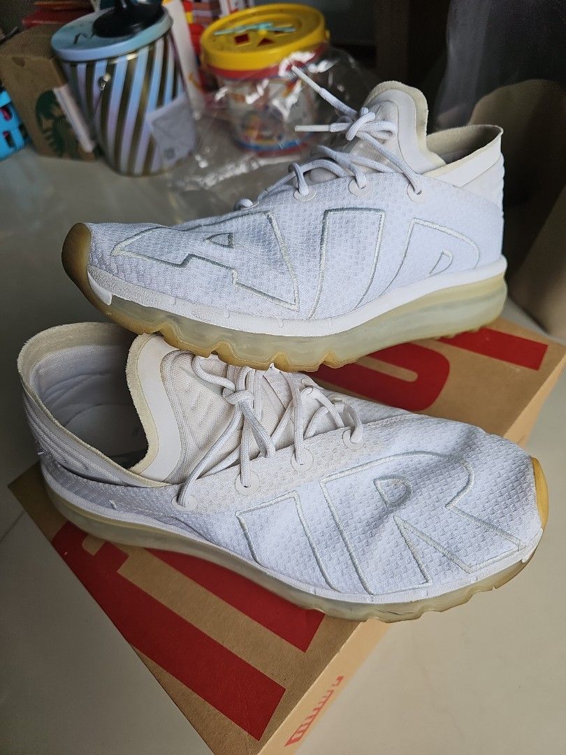 Nike Air Max Flair Triple White men s sneakers