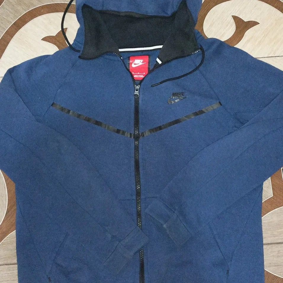 Nike tech top fleece royal blue