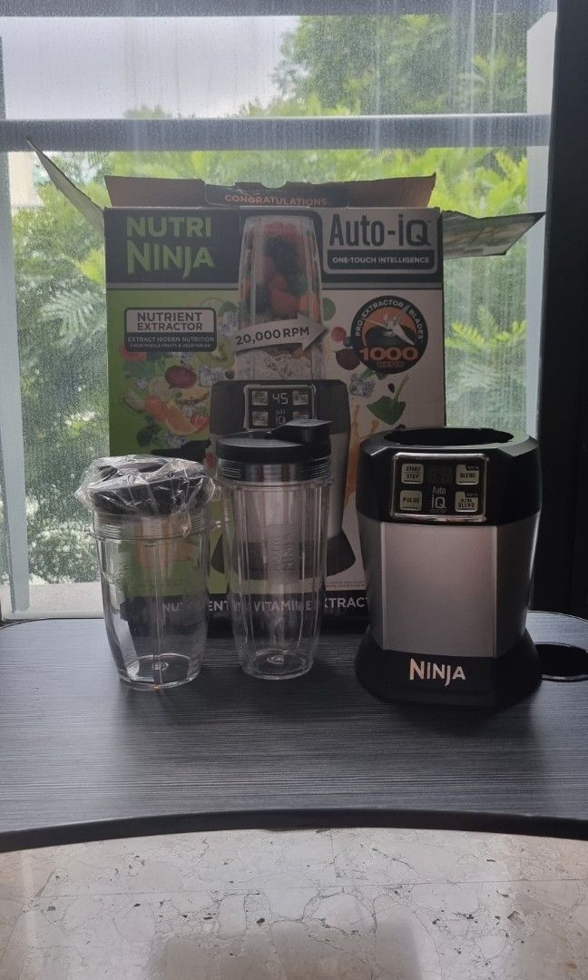 Ninja Blender Auto IQ (US Model), TV & Home Appliances, Kitchen