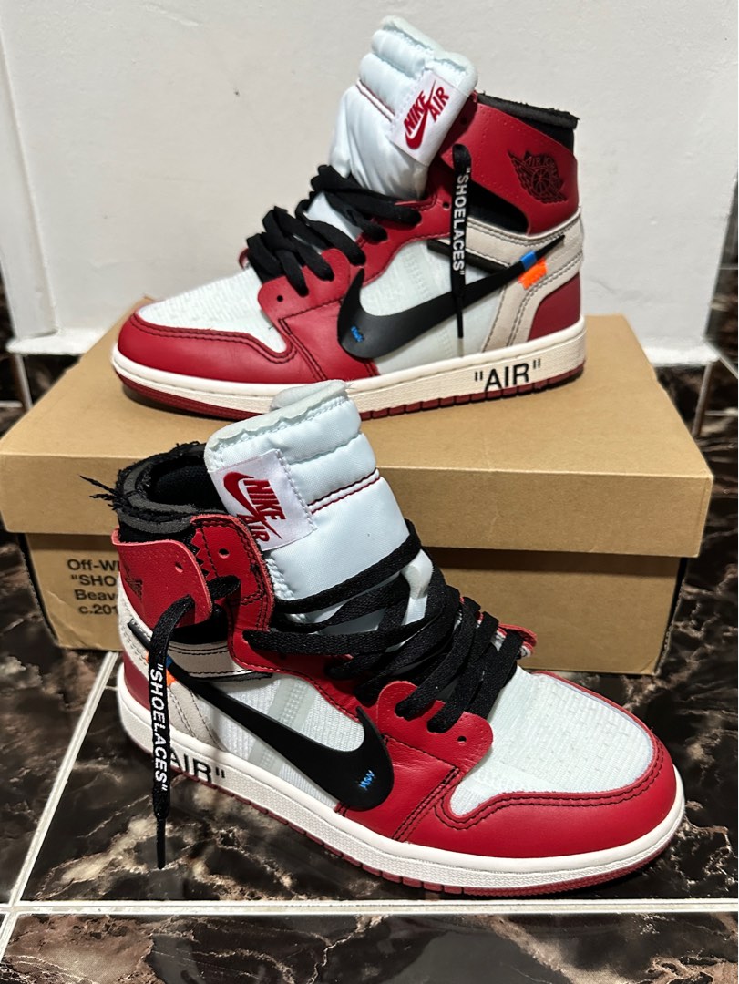 Nike air jordan chicago off white outlet