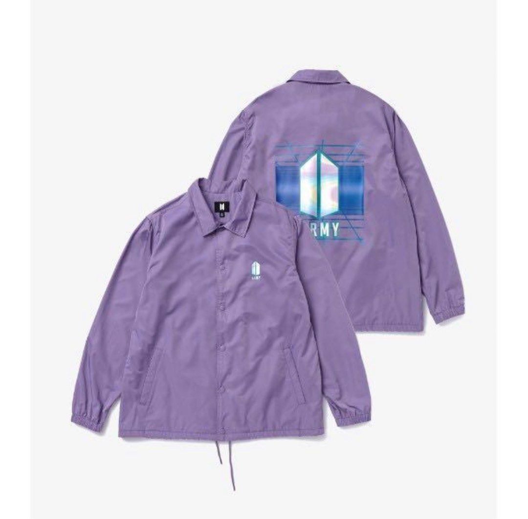 Purple coaches hotsell jacket