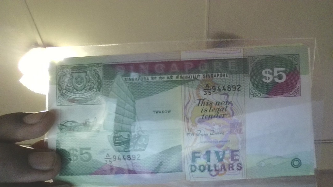 Old note $5, Hobbies & Toys, Memorabilia & Collectibles, Currency on ...