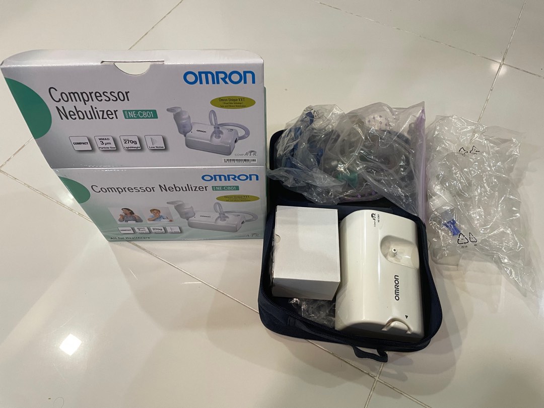 Omron Compressor Nebulizer, Health & Nutrition, Medical Supplies ...