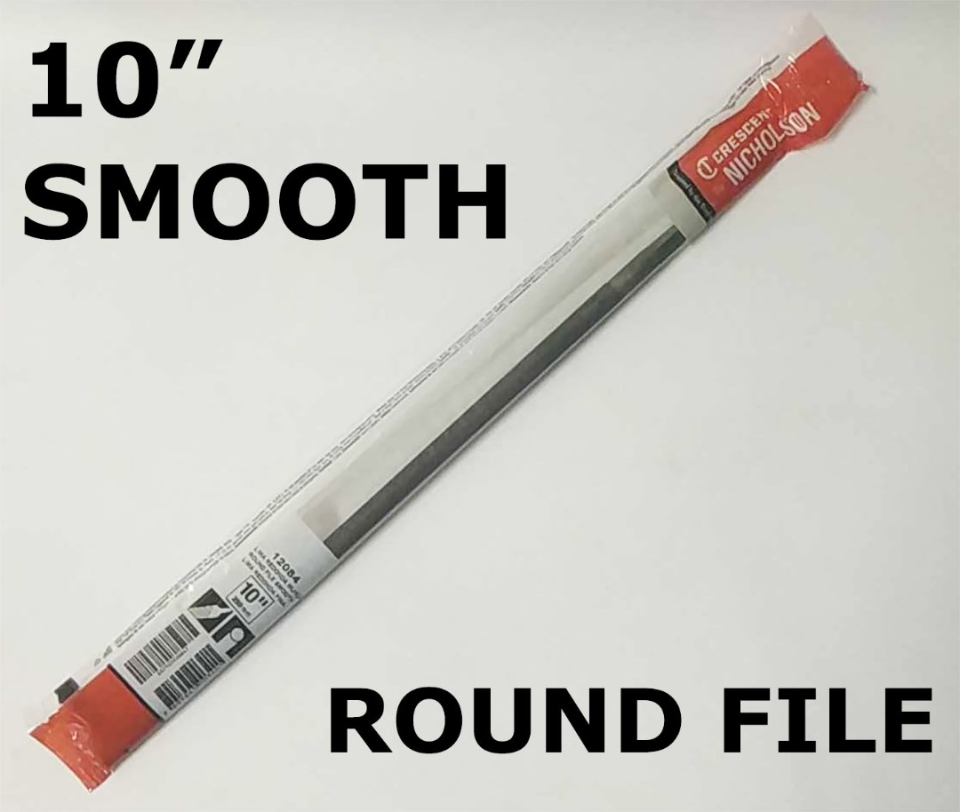 ORIGINAL NICHOLSON ROUND FILE SMOOTH 10 ...
