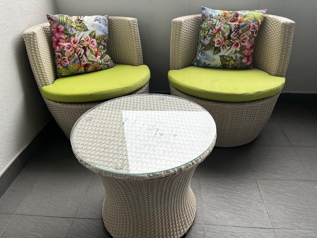 Outdoor Set by TROPICANA, Furniture & Home Living, Outdoor Furniture on