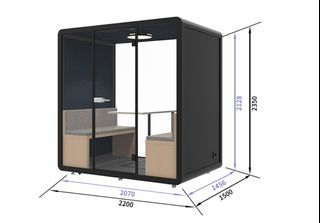 PANDACU PODS 個室 ボックス, ワーク ボックス, 作業 スペース効率的な日本の作業