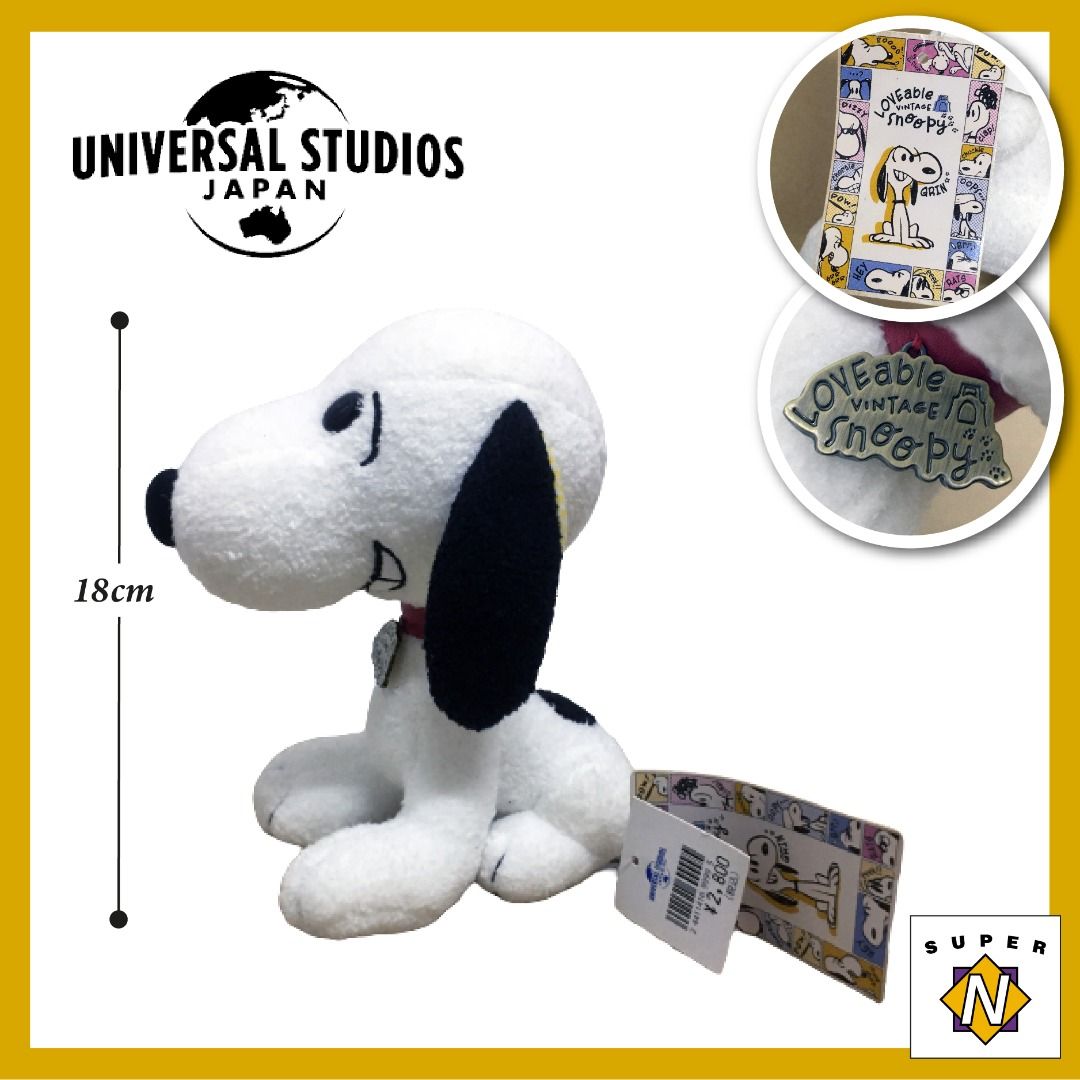 Original snoopy sales soft toy
