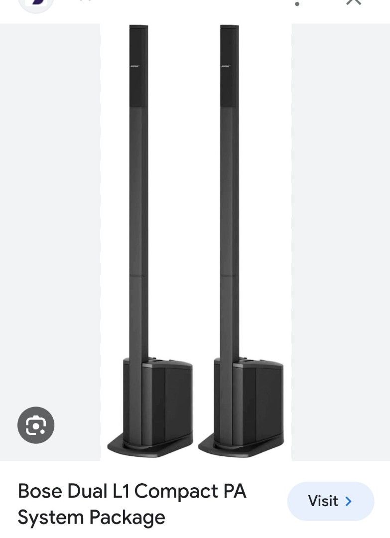 Bose speakers deals l1 compact