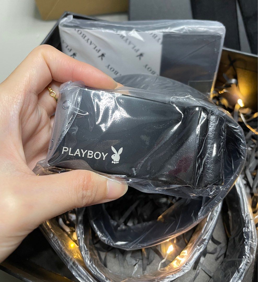 Playboy Black Wallets for Women