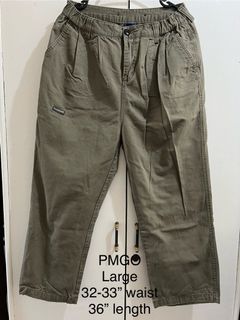 PMGO Army Green Oversized Pants