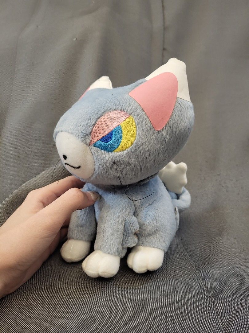 Pokemon Glameow Stuffed Toy Hobbies Toys Toys Games on Carousell