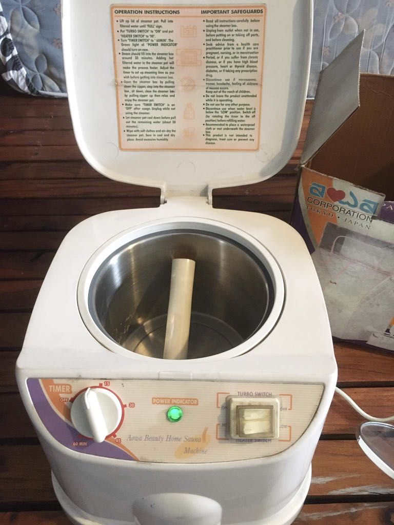 Portable Steam Sauna Room Slimming (Category: Bath) located in Quezon City. Submitted by shop.ally (Listing ID 1262532096, Image 3). Description: Portable Sauna .