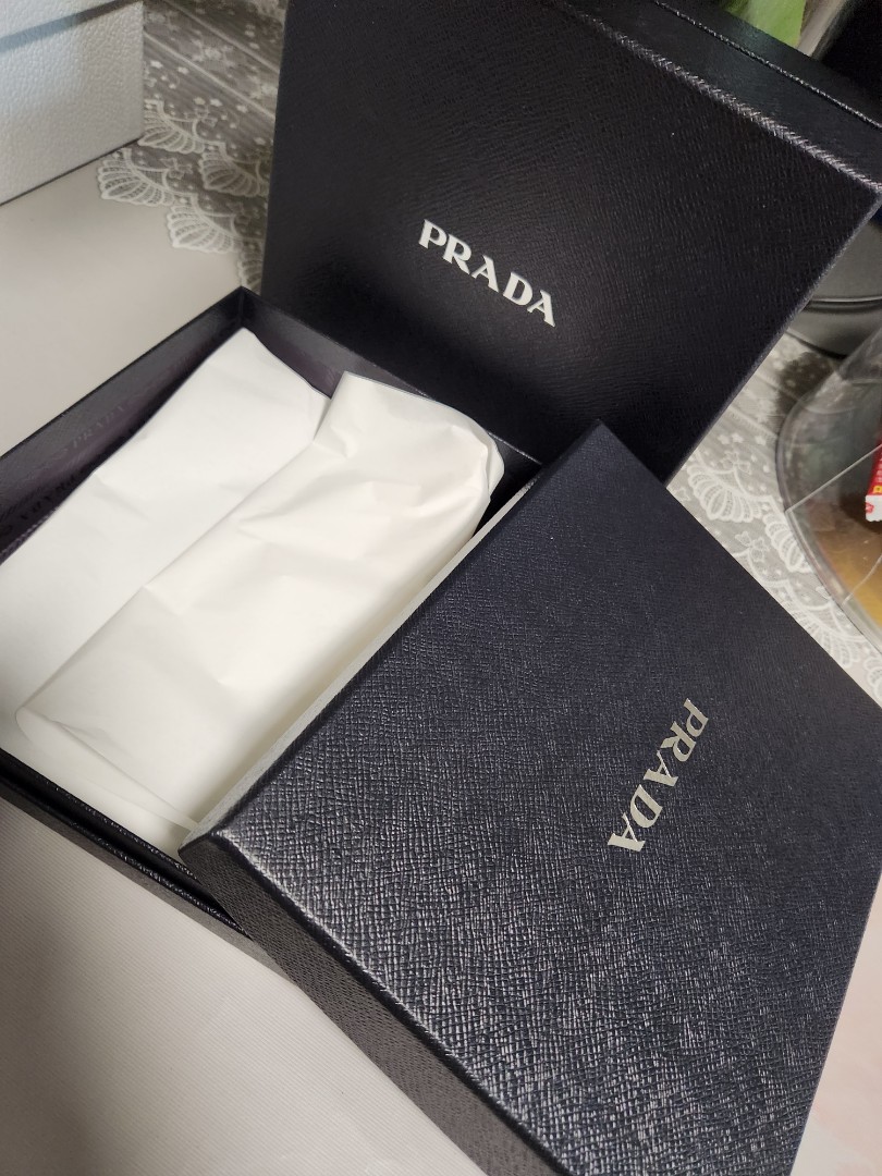 Prada box, Luxury, Bags & Wallets on Carousell