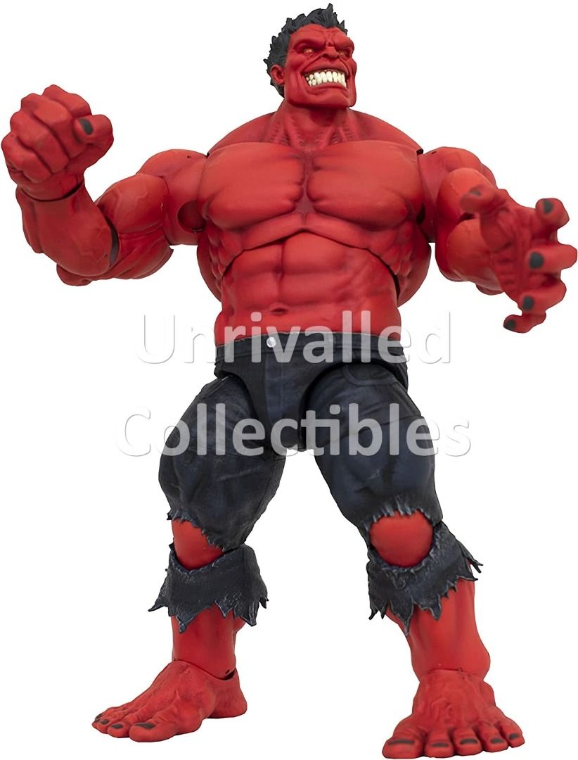 Back Order Diamond Select Toys Marvel Select Red Hulk New mold Reissue Hobbies Toys Toys Games on Carousell