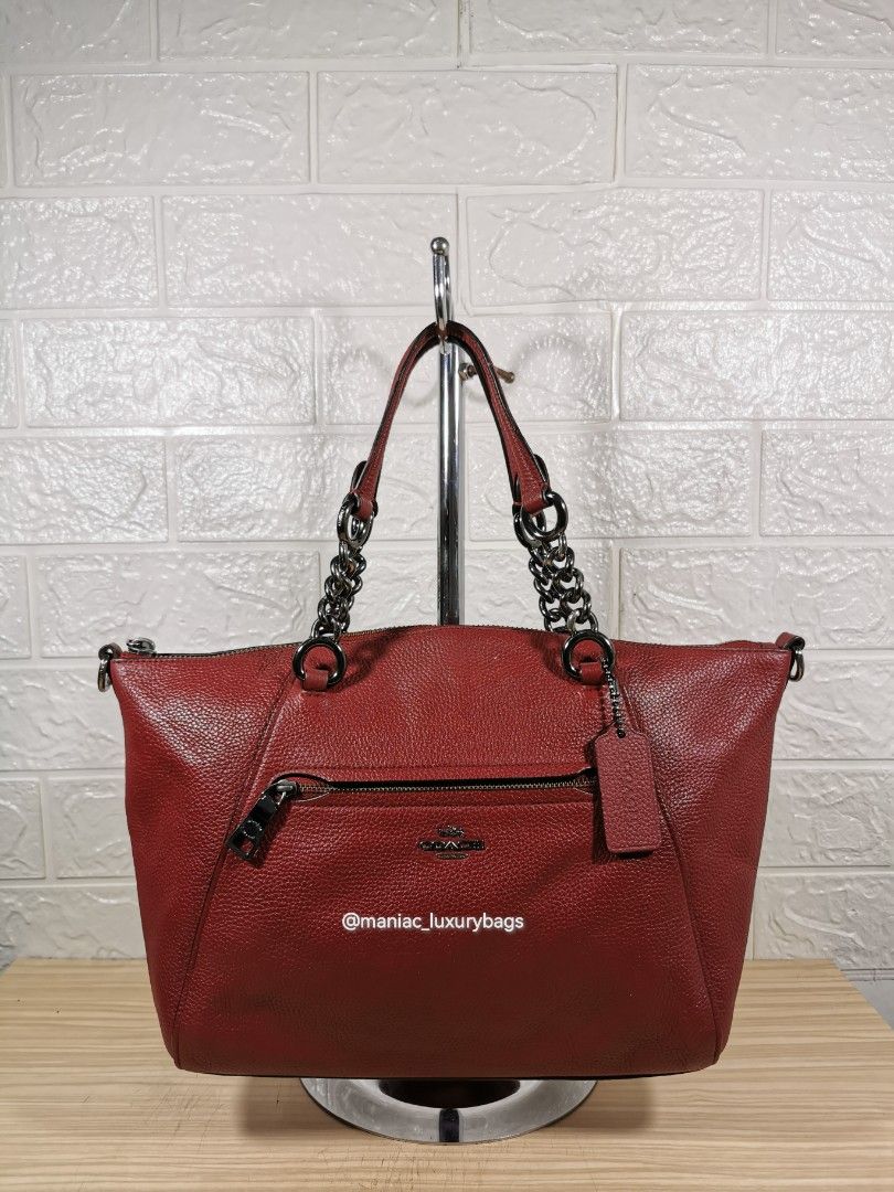 Preloved Satchelbag COACH Chain Prairie Satchel