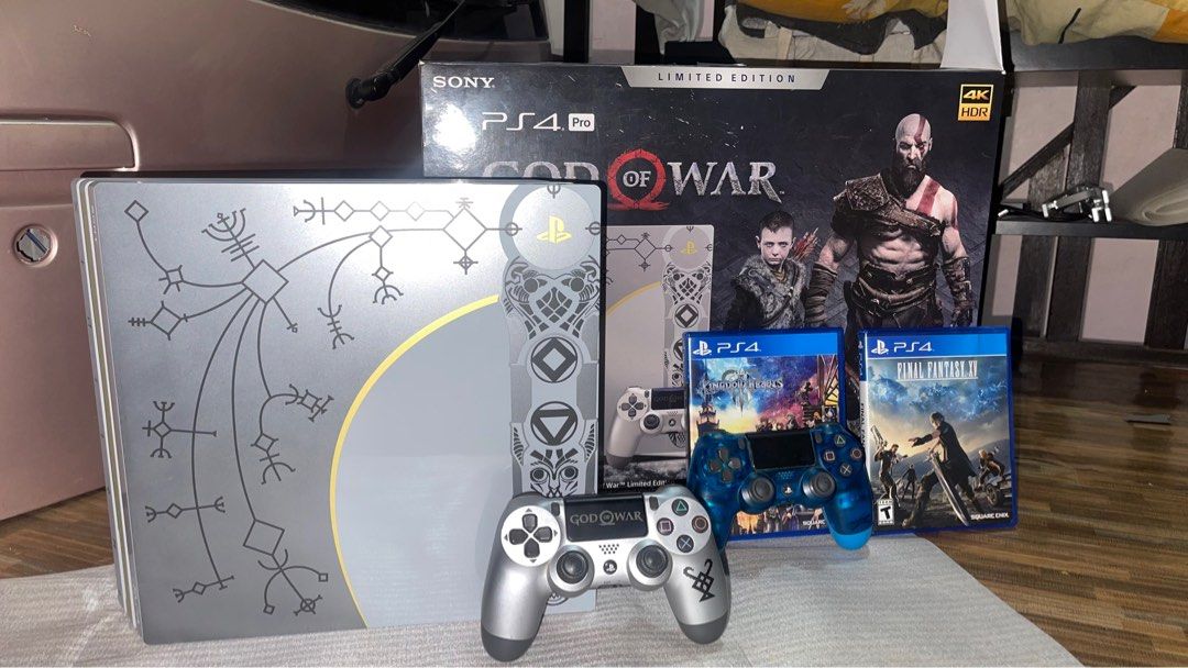 PS4 PRO GOW 1TB, Video Gaming, Video Game Consoles, PlayStation on