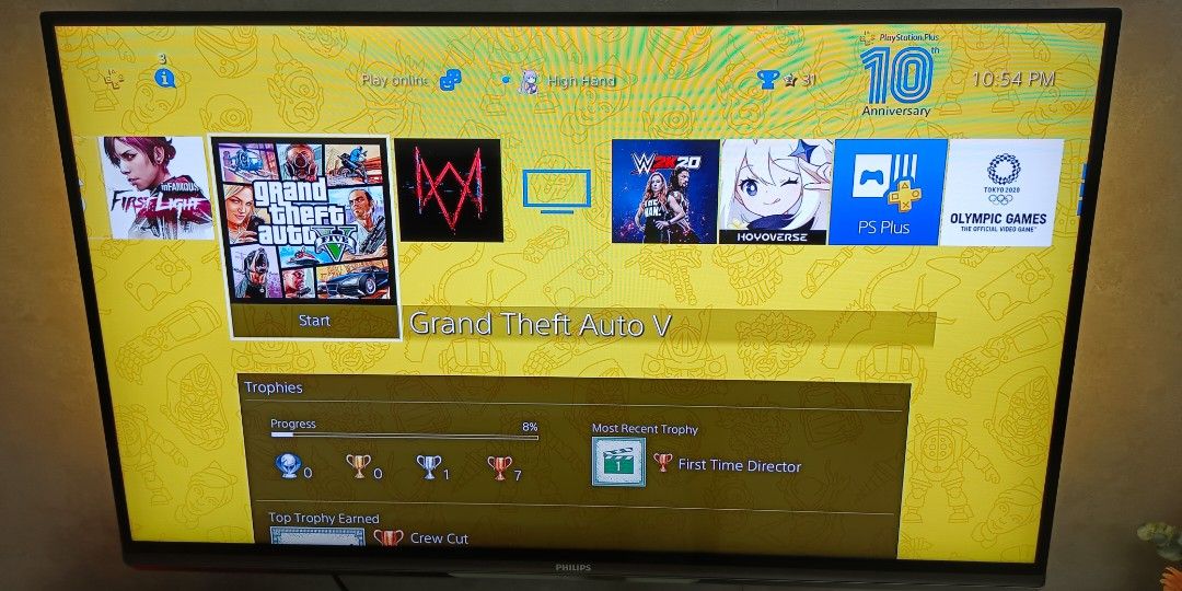 PS4 Slim+ 15 digital games+ controller full set, Video Gaming, Video ...