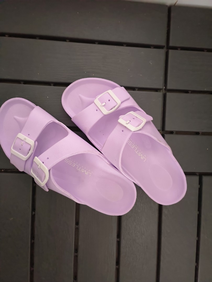 Mauve slippers deals