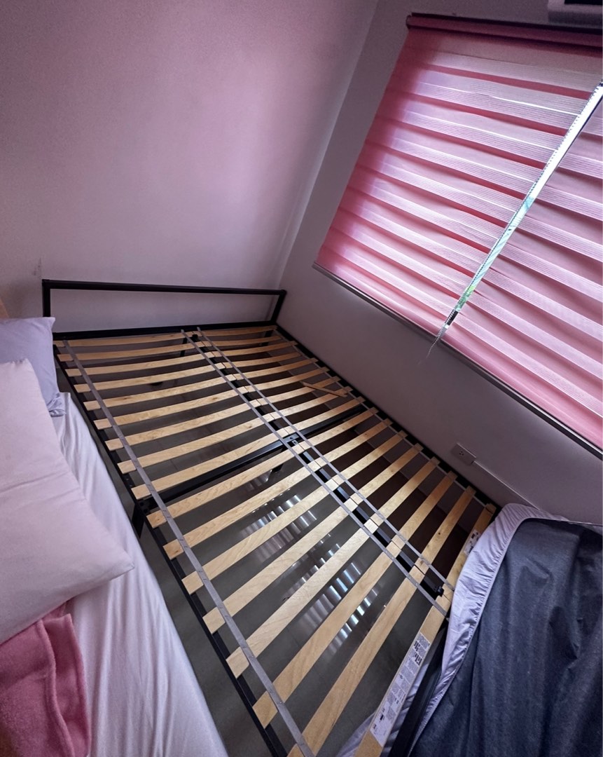 Queen Ikea Bed Frame, Furniture & Home Living, Furniture, Bed Frames