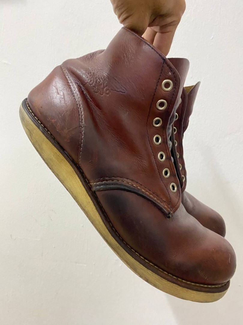 RED WING IRISH SETTER PLAIN TOE 9105 US8-