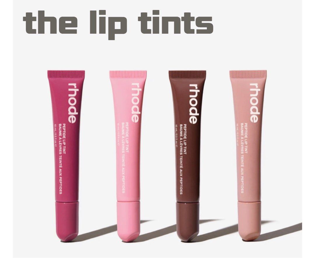 NEW★rhode 新作 the peptide lip tints 4本セットリップティント