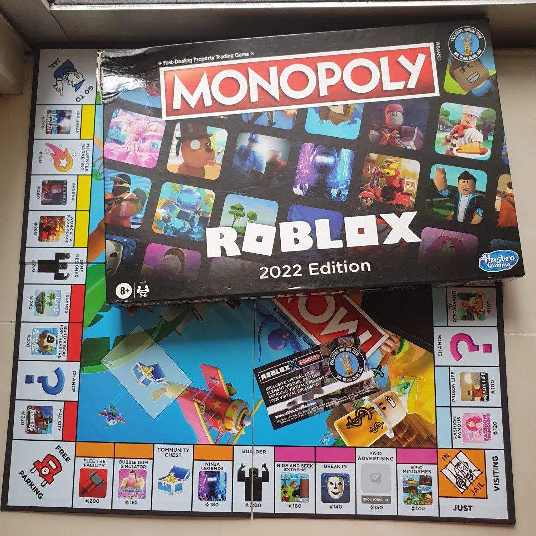 Roblox Monopoly 2022, Hobbies & Toys, Toys & Games on Carousell