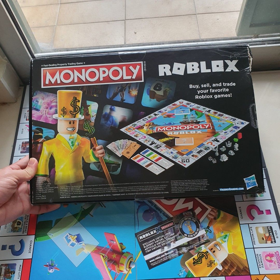 Roblox Monopoly 2022, Hobbies & Toys, Toys & Games on Carousell