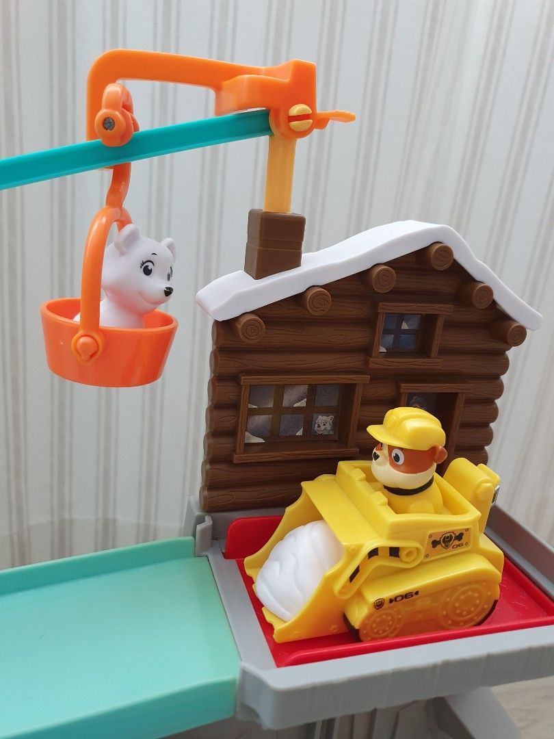 Paw patrol rubble's mountain rescue track set cheap