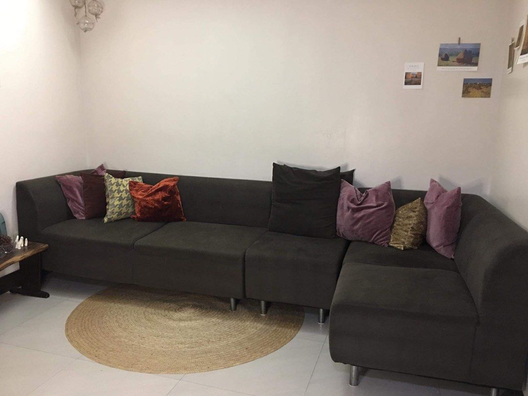 RUSH BIG SOFA SET FOR SALE (Near SM Novaliches), Furniture & Home