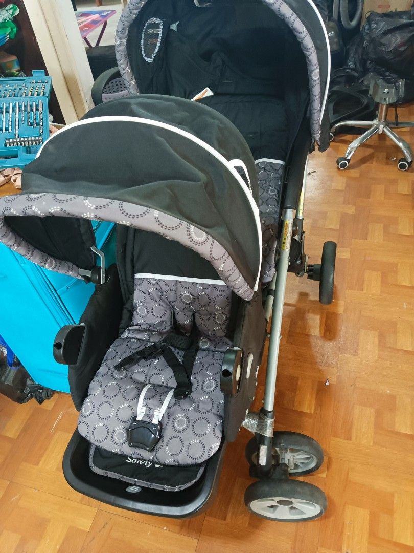 Safety first two ways tandem stroller in orion pewter, Babies & Kids