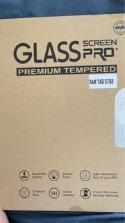 Samsung Galaxy Tab s7, tab s8 tempered glass brand new