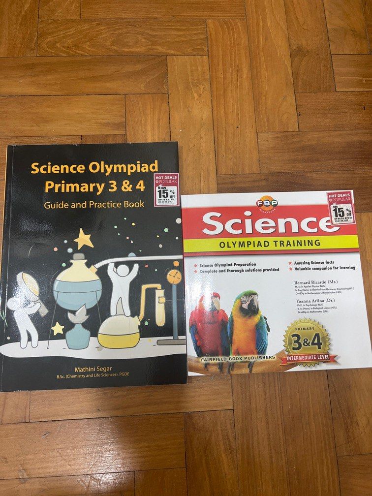 Science Olympiad for P34, Hobbies & Toys, Books & Magazines, Assessment Books on Carousell