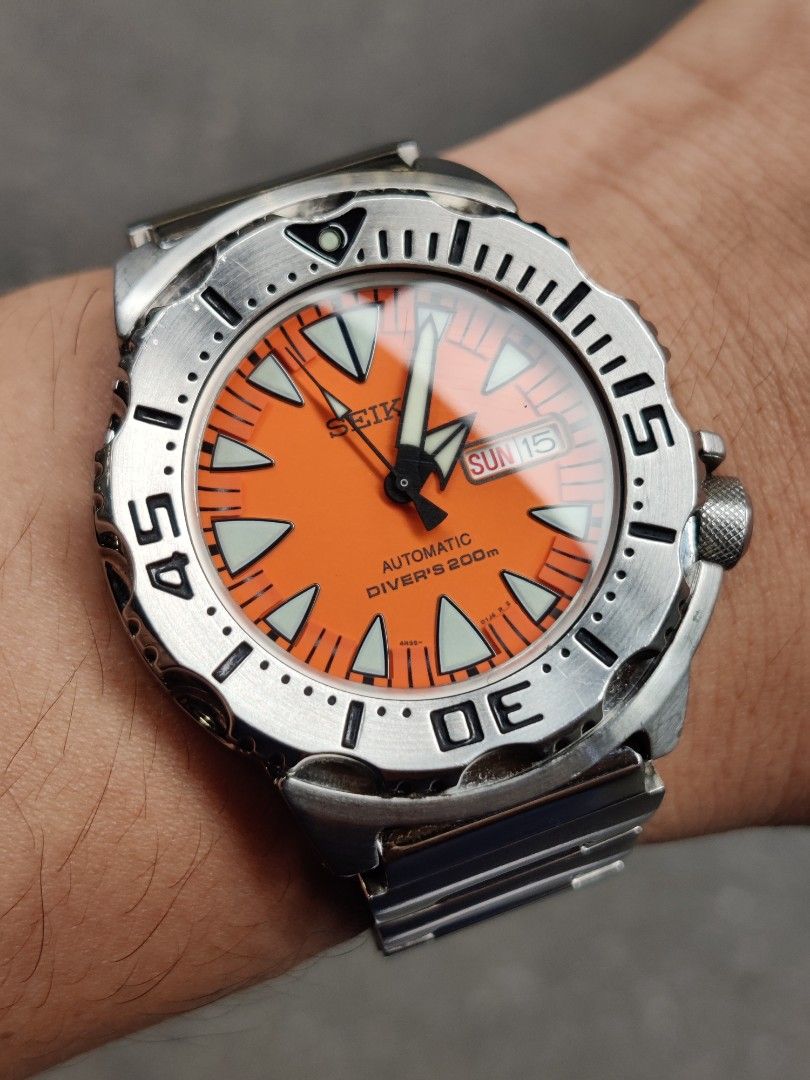 Seiko orange monster 2nd generation top