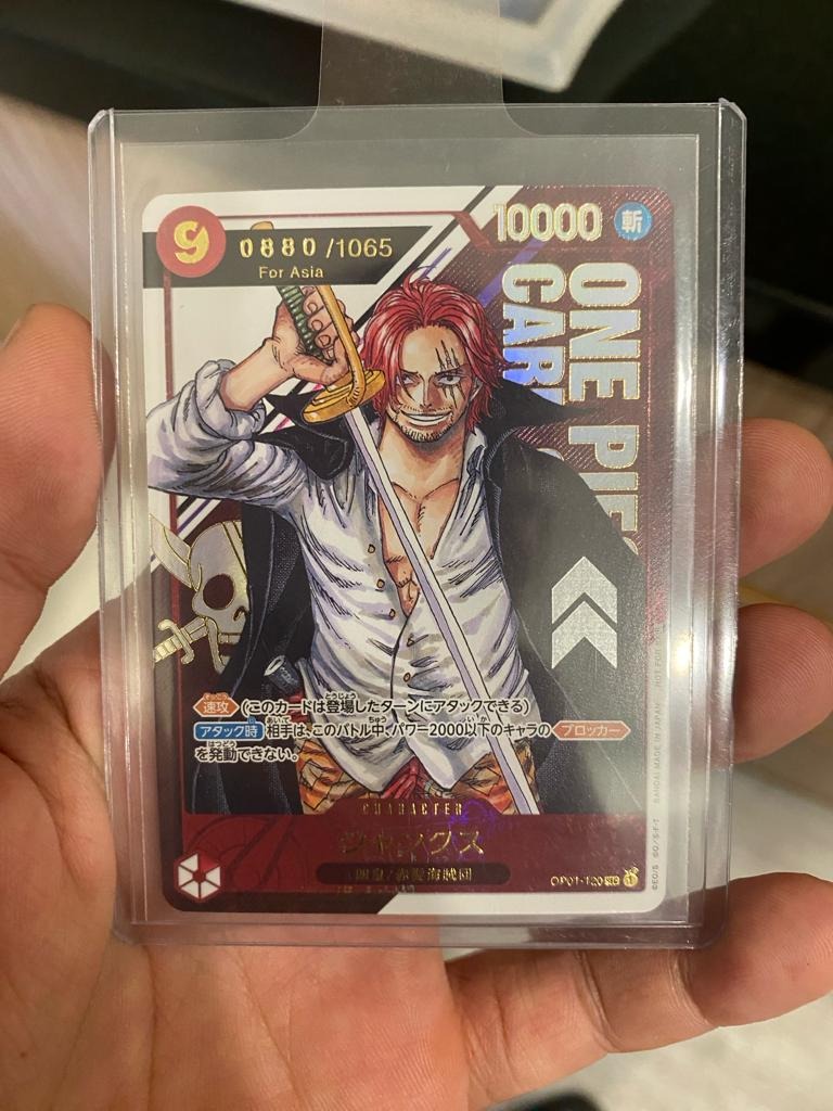 SERIAL SHANKS 0880 OPTCG ONE PIECE FLAGSHIP LIMITED EDITION