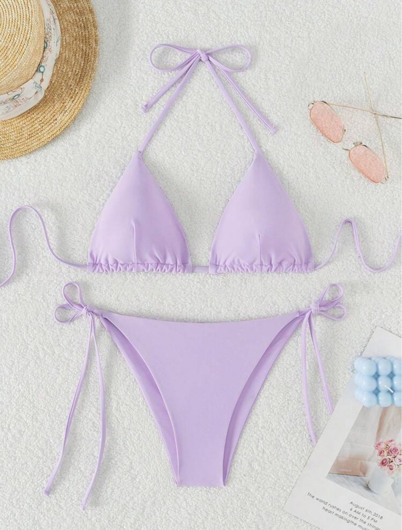 Shein purple bikini