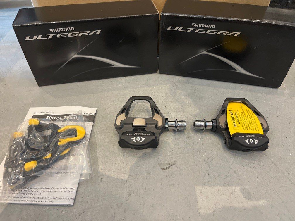 Pédales route monoface axe plus Shimano SPD-SL PD-R8000E1 Ultegra