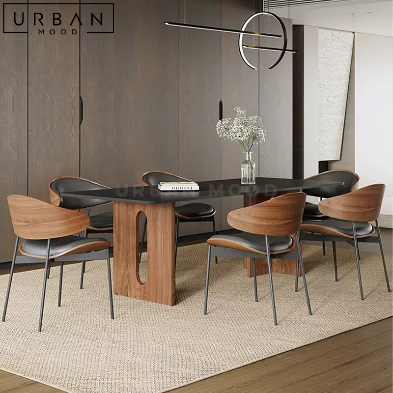 SIMO Modern Sintered Stone Dining Table, Furniture & Home Living ...