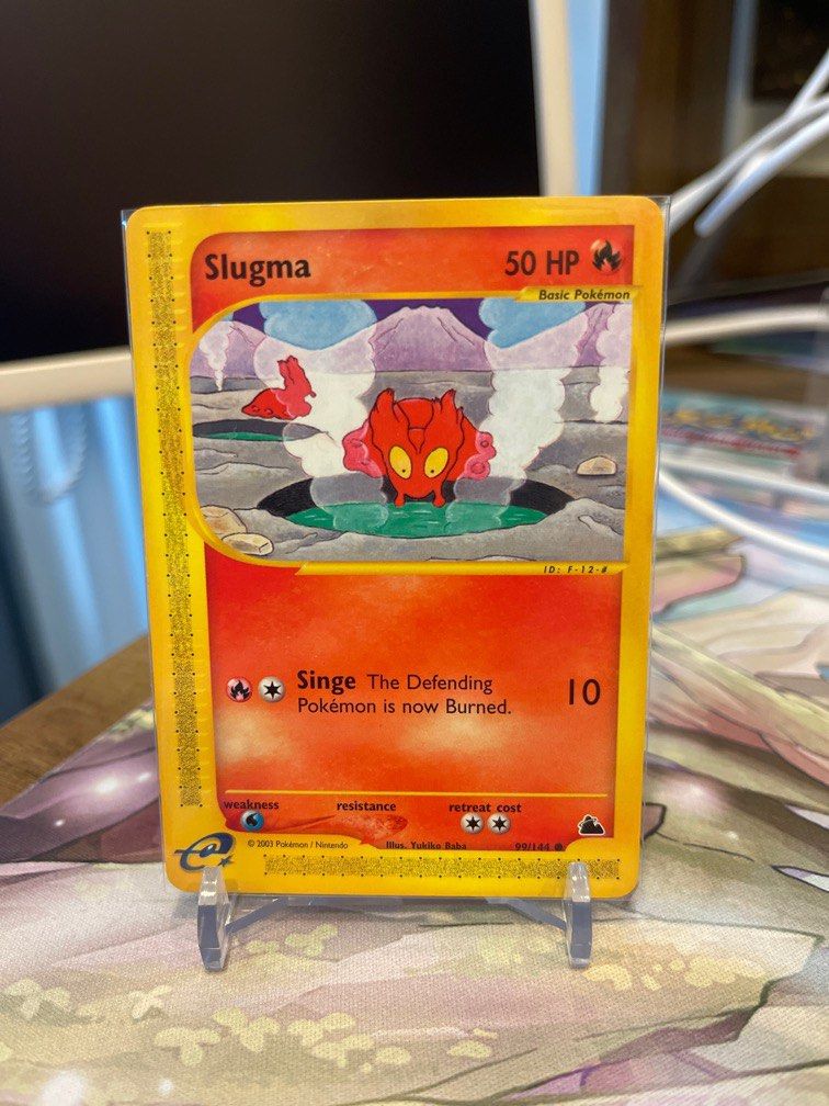 pokemon card slugma Pokemon TCG - Twilight Masquerade - #28 - Slugma main image 0