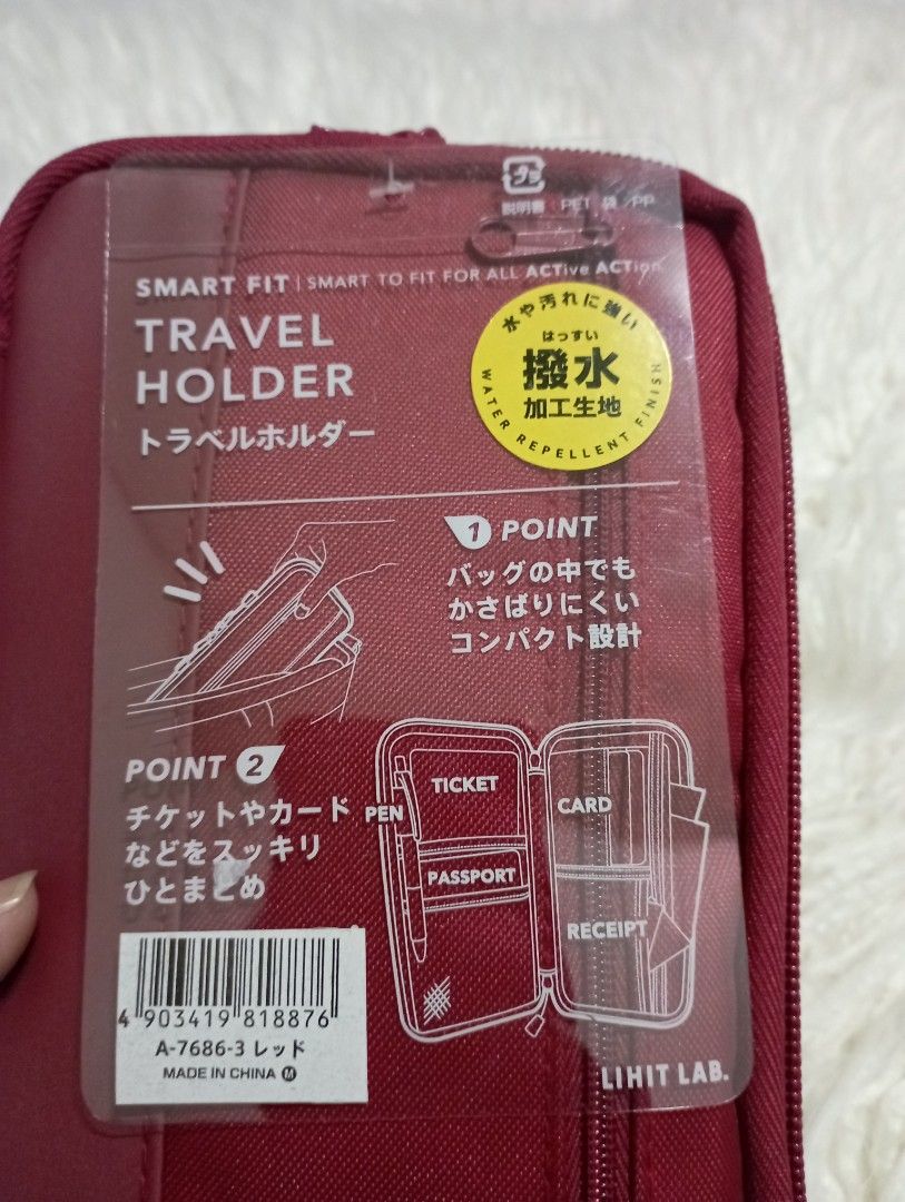 Smart Fit Actact Travel Holder Lihit Lab, Women's Fashion, Bags