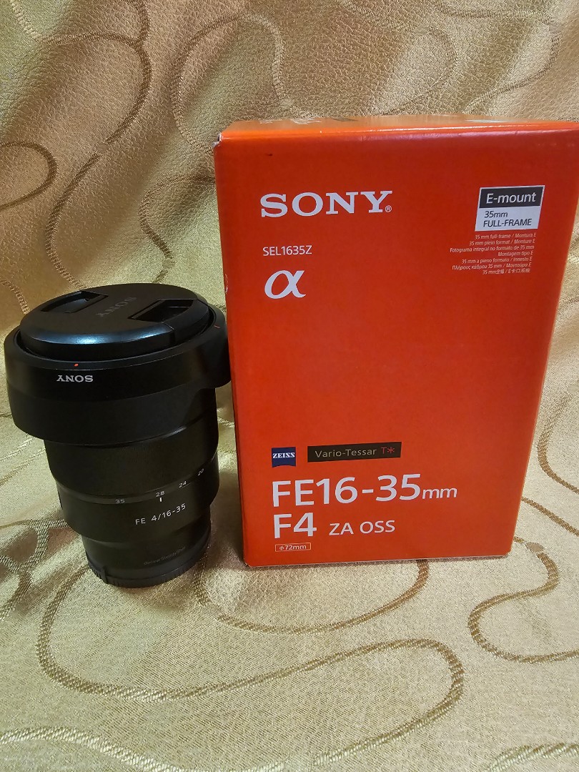 Sony FE16-35mm F4 ZAOSS E-mount 35mm Full-Frame, Photography, Lens ...