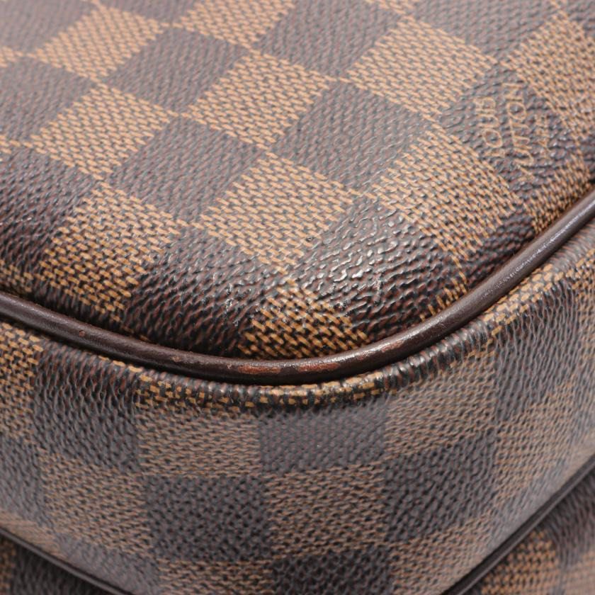 Louis Vuitton Reporter PM Damier Ebene Canvas Brown Cloth ref.700527 - Joli  Closet